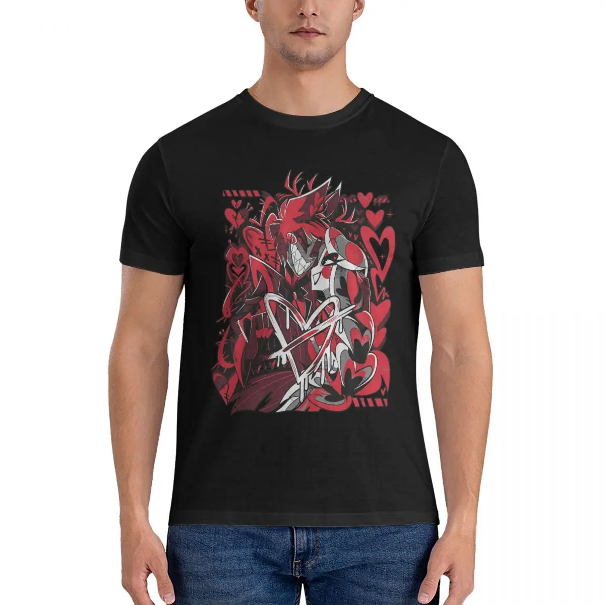 Футболка мужская с круглым вырезом 100% хлопок коротким рукавом