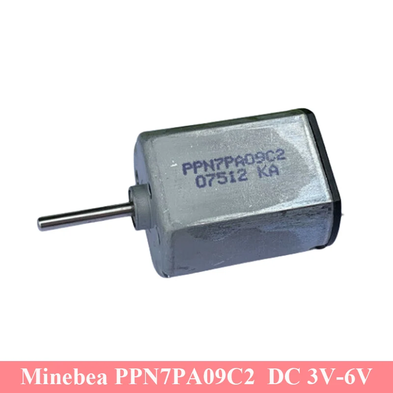Высокоскоростной двигатель minэлектронного дверного замка, модель PPN7PA09C2 FF-030PK Mini 15 мм, драгоценный мотор металлической щетки DC 3V 5V 6V10800RPM