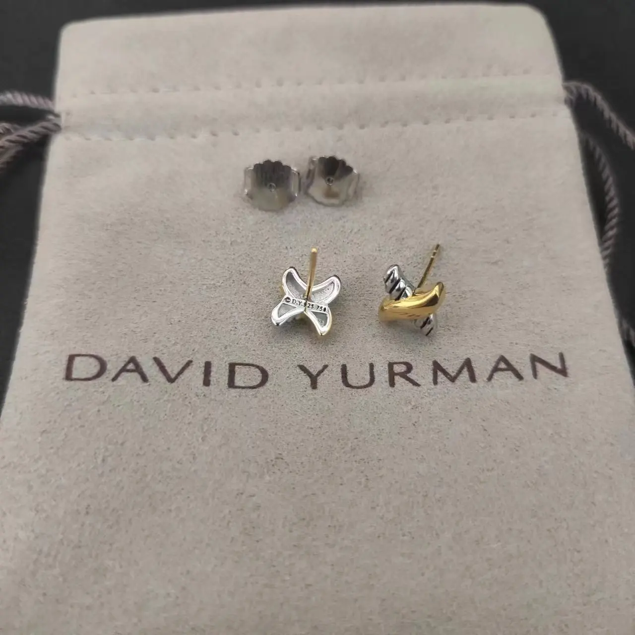 David Yurma X Earrings For Women High Quality Station Cable Cross Collection Vintage Ethnic Loop Hoop Punk Jewelry Band