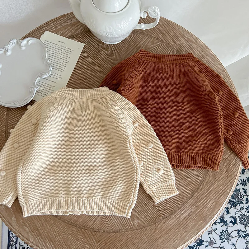 

Autumn Baby Sweaters Prom Girls Cardigans Infant Boys Knitwear Baby Sweaters Newborn Baby Girl Clothes Baby Cardigan Knit