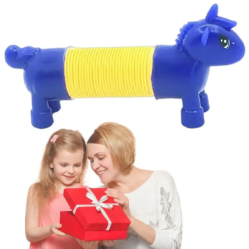 

Sensory Tubes Kids Animal Spring Tube Toy Travel Toys Funny Sensory Toys Party Favors Classroom Prizes