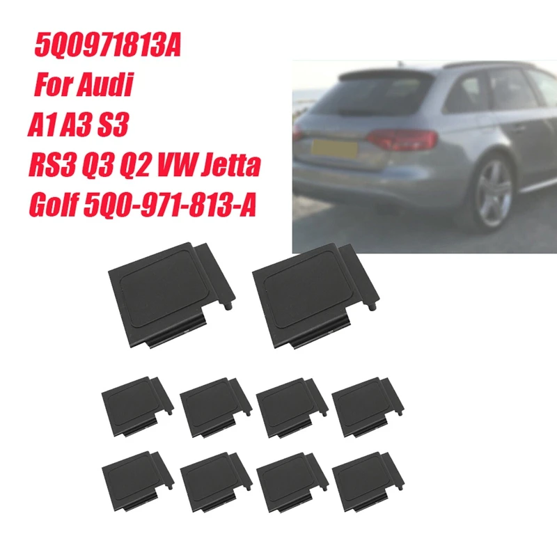 10 шт. аксессуары для A1 A3 S3 RS3 Q3 Q2 VW Jetta Golf 5Q0-971-813-A