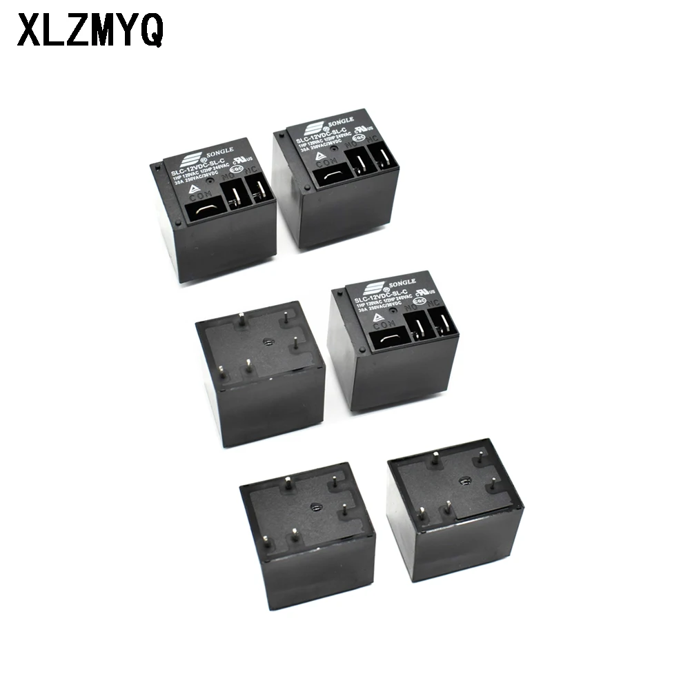 

5 шт., 5 В, 12 В, 24 В, 30 А, реле мощности постоянного тока