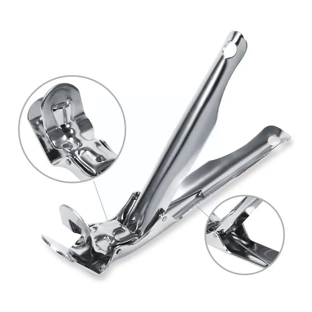 2021 New Steel Bbq Grate Lifter Gripper Anti-hot Plate Tool Clamp Pan M8y1 | Дом и сад