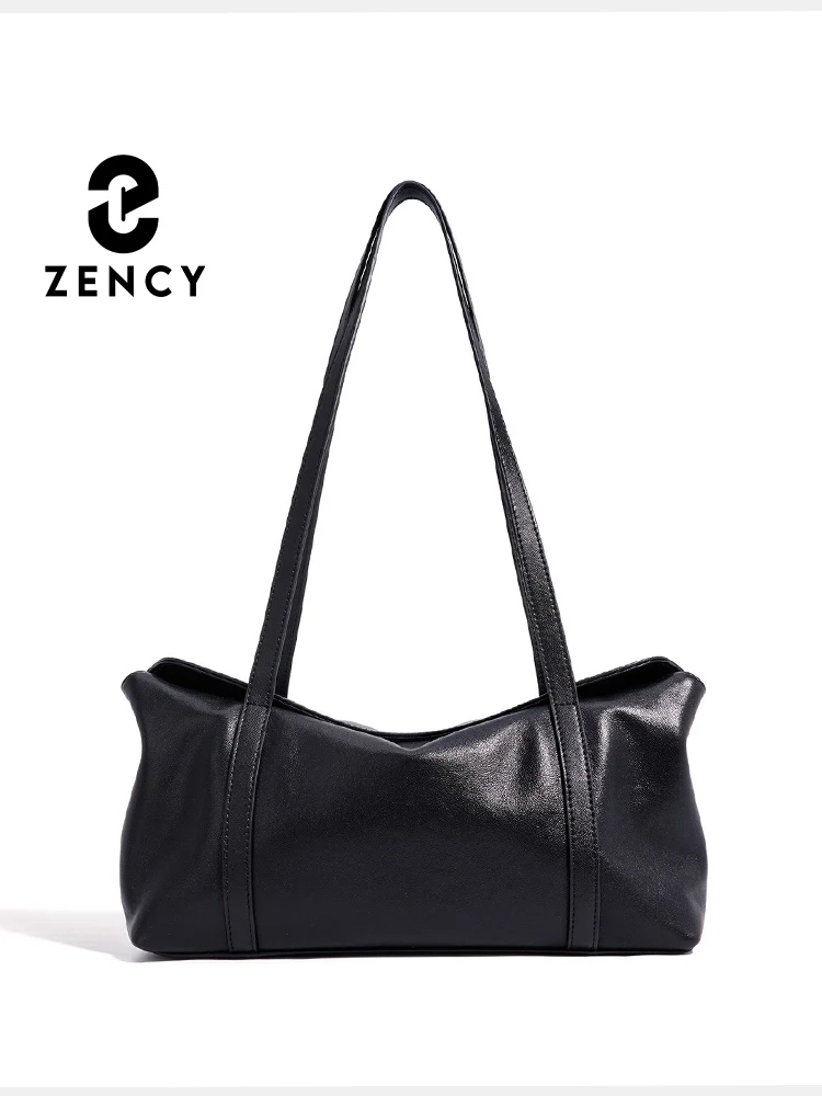 Zency из натуральной яловой кожи сумка подмышки для женщин женская повседневная