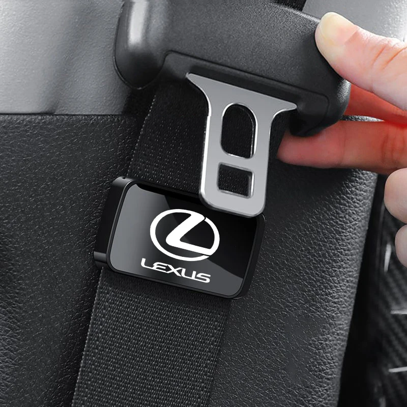 Фото Для Lexus F SPORT ES RX NX LS UX LM LX GX LC RZ IS CT GS RC HS SC TX LBX Магнитный автомобильный держатель ремня безопасности Стабилизатор Крепеж Зажим №3
