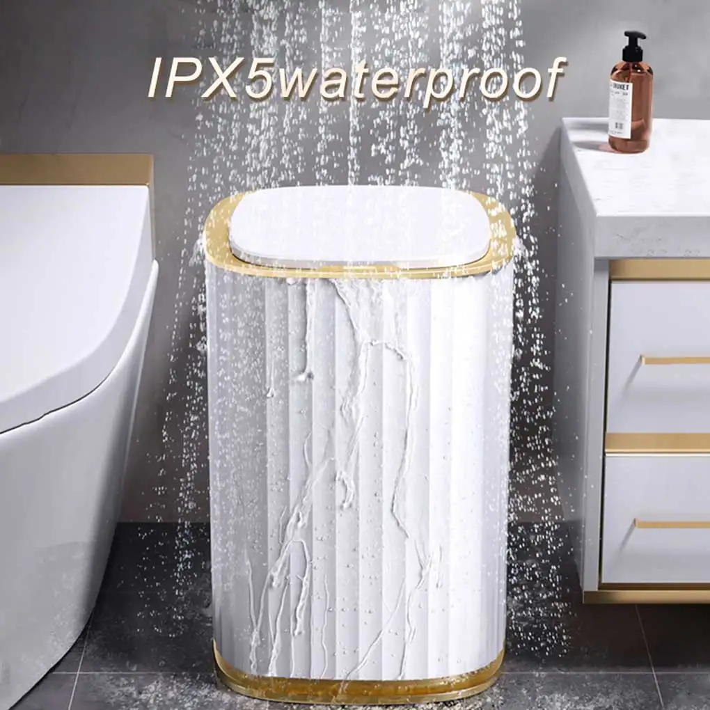 

Мусорная корзина с датчиком, мусорная корзина, автоматическая Водонепроницаемая мусорная корзина для гостиной