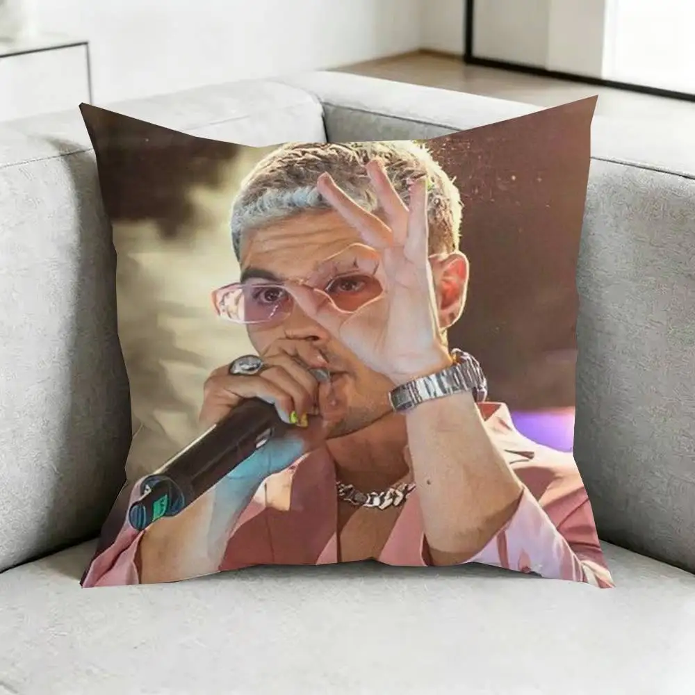 Фото Наволочка Abraham M-Mateo Latin Pop, квадратная двусторонняя наволочка для дивана, чехол для подушки для спальни, прикроватная подушка, подарок №2