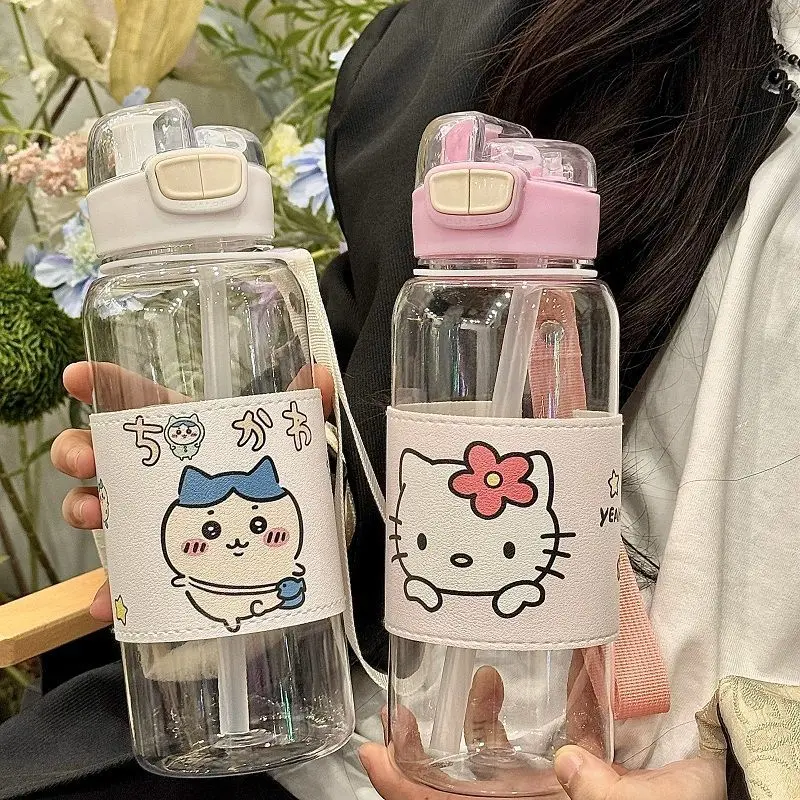 Sanrio Hello Kitty Kawaii аниме чашки для воды весна-лето Студенческая девушка взрослая