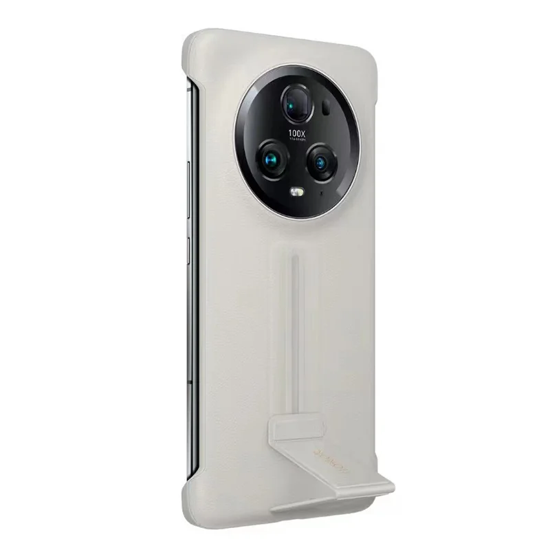 Honor Magic 5 Pro Case With Holder Anti-scratch Leather Case for Honor Magic 5 Pro Shockproof PU Case for Honor Magic5 Pro