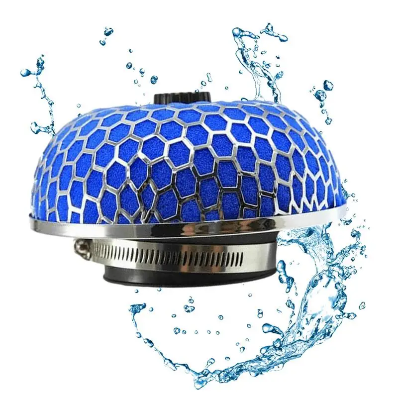 

Car Air Filter Air Intake Filter Honeycomb Mesh Mushroom Head Accessory With Sponge For Even Airflow Clip-on Design Fits SUVs