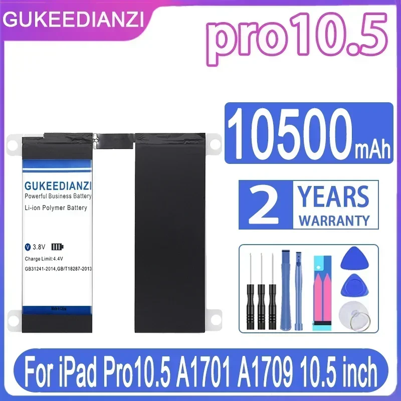 Сменный аккумулятор для IPad 1 2 3 4 5 6 Air Mini Pro 12 9 1st/10 A1701 A1709 7 + Бесплатные инструменты