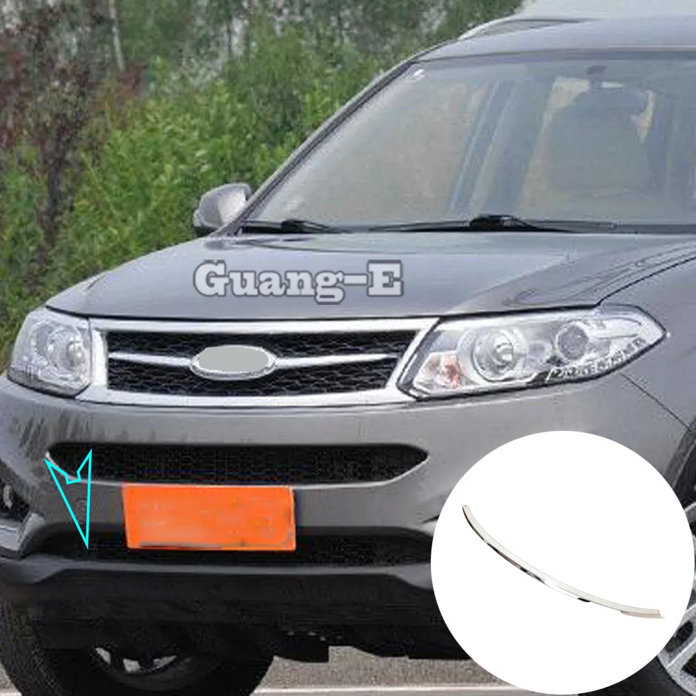 

Защитная крышка автомобиля, хромированная отделка из АБС, Передняя Нижняя решетка, решетка для гриля, молдинговая кромка для Chery Tiggo 5 Tiggo5 2014 2015 2016 2017