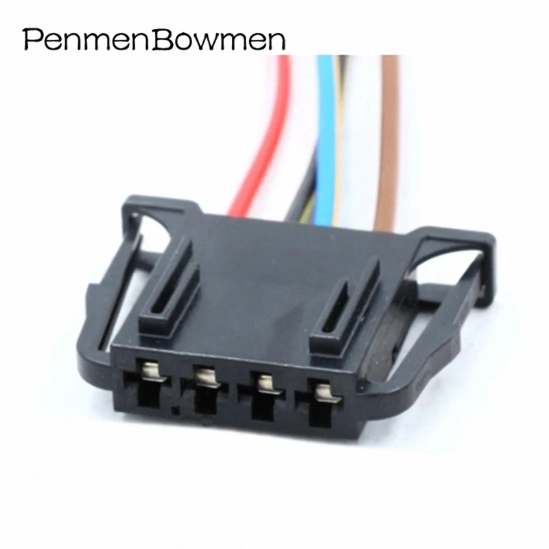 

1 шт. 4-контактный разъем НЧ-динамика двери автомобиля, стоп-сигнал, задний фонарь, электронный разъем, жгут проводов, кабель 4D 0972704 4D0 972 704 для А4