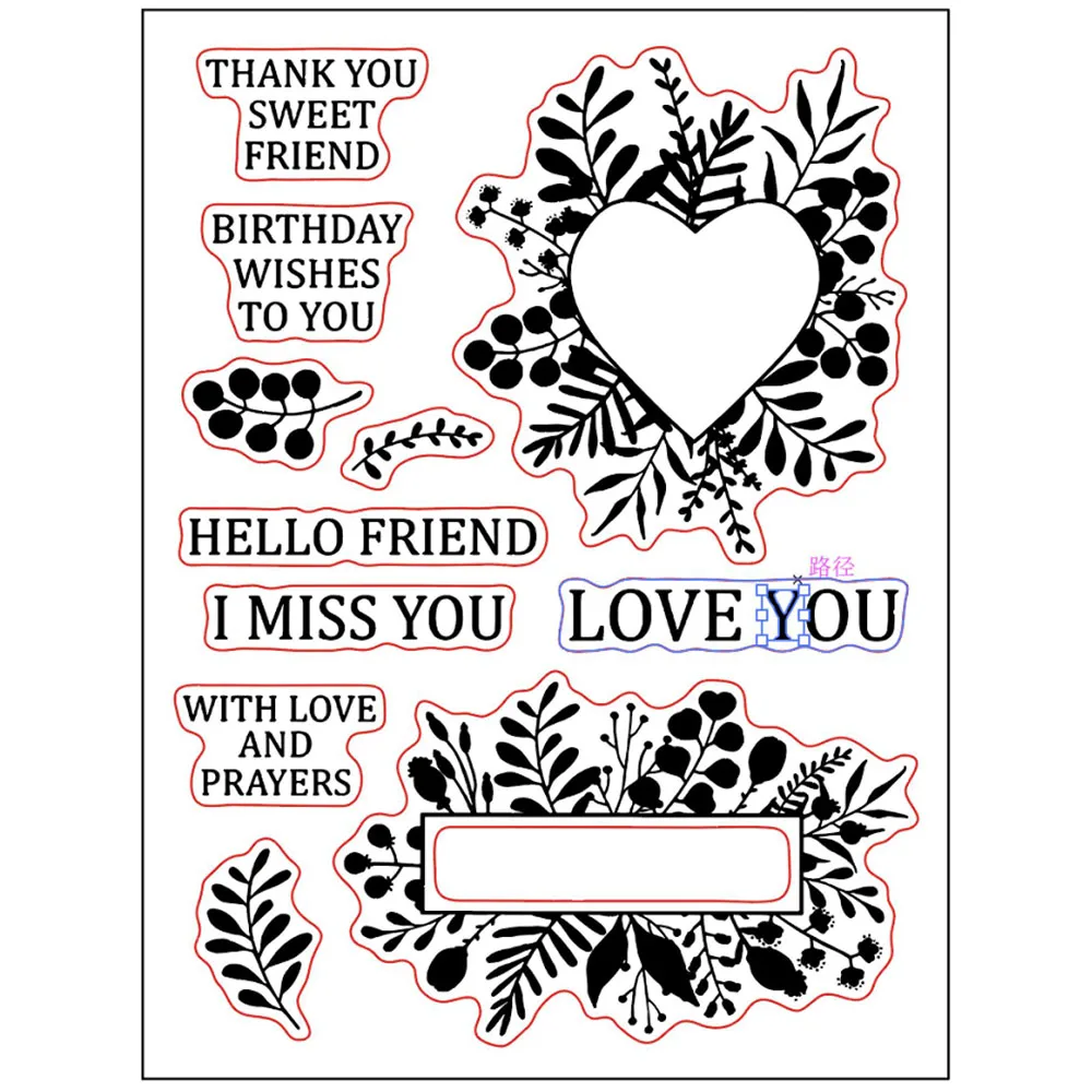 

Heart Wreath Rectangle Label Metal Cutting Dies Stamps Set Handmade Diy Paper Scrapbooking Stencils Make Photo Album Decoration
