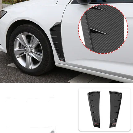 Car Shark Gills Side Fender Vent Decoration Stickers for Buick Regal Opel Insignia 2017