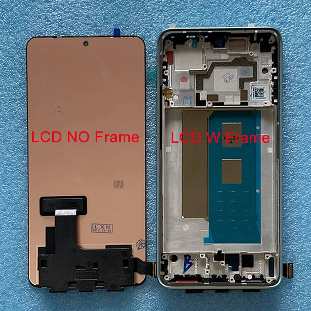 

OLED 6.67'' Original For Xiaomi Redmi K60 LCD K60Pro LCD Display Screen Frame Touch Panel Digitizer For Redmi K60 Pro Display