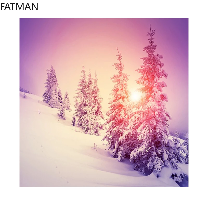 Фреска FATMAN на заказ 3D обои с изображением восхода солнца для гостиной спальни