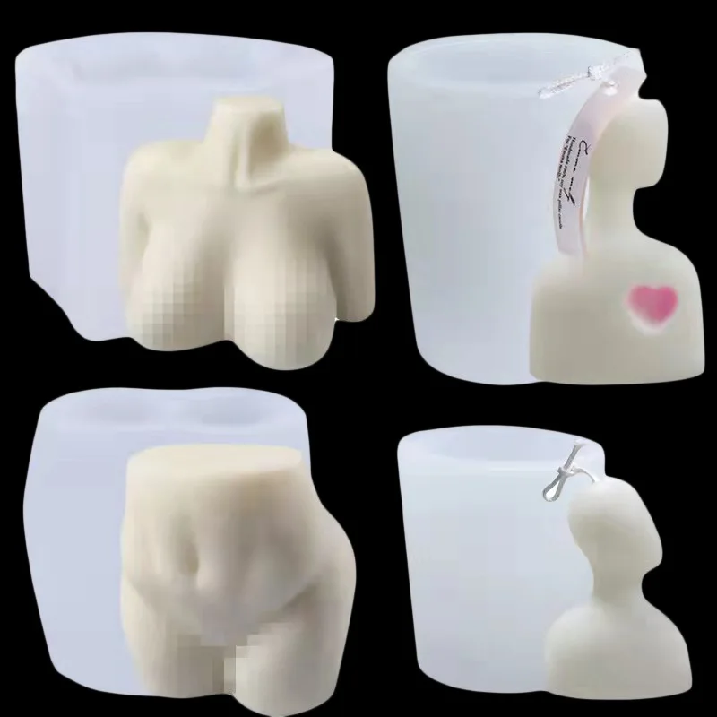 

Women Body Scented Candle Molds DIY Silicone Molds for Handicraft Candles Making Cute Home Decor Toys for Kids Handicraft Decor