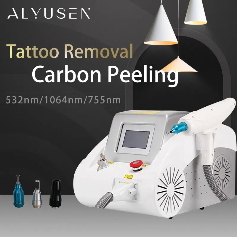 

2023 New Q Switched Nd Yag Laser Therapy For Tattoo Removal Machine Laser Wrinkle Remover Beauty Spa Salon Beauty Machine CE