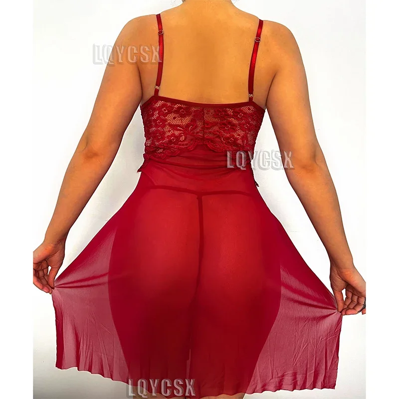 Горячее сексуальное женское белье женская одежда для сна секса прозрачное