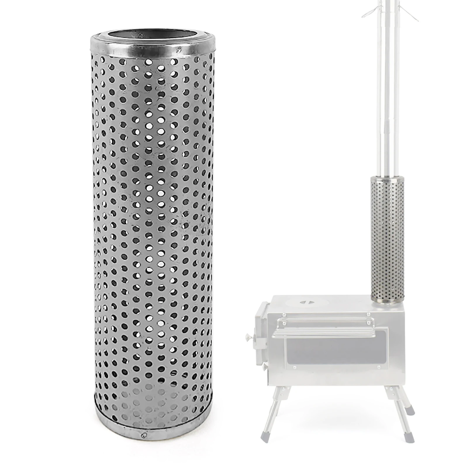 

Smoker Tube Heat Resistant Smoking Tubes For Pellets As Smoker Grill Accessories Durable Smoke Tube Also As Stove Chimney Pipe
