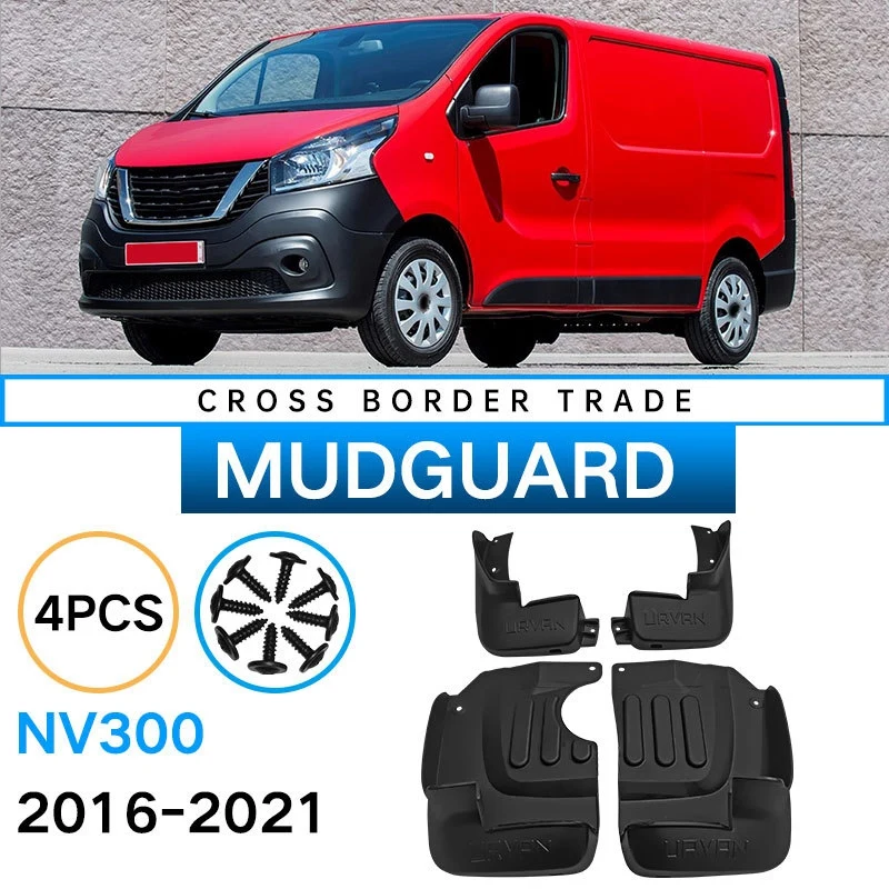 Брызговики для Nissan NV300 NV350 2016-2021 грязеотталкивающие Аксессуары автомобилей |