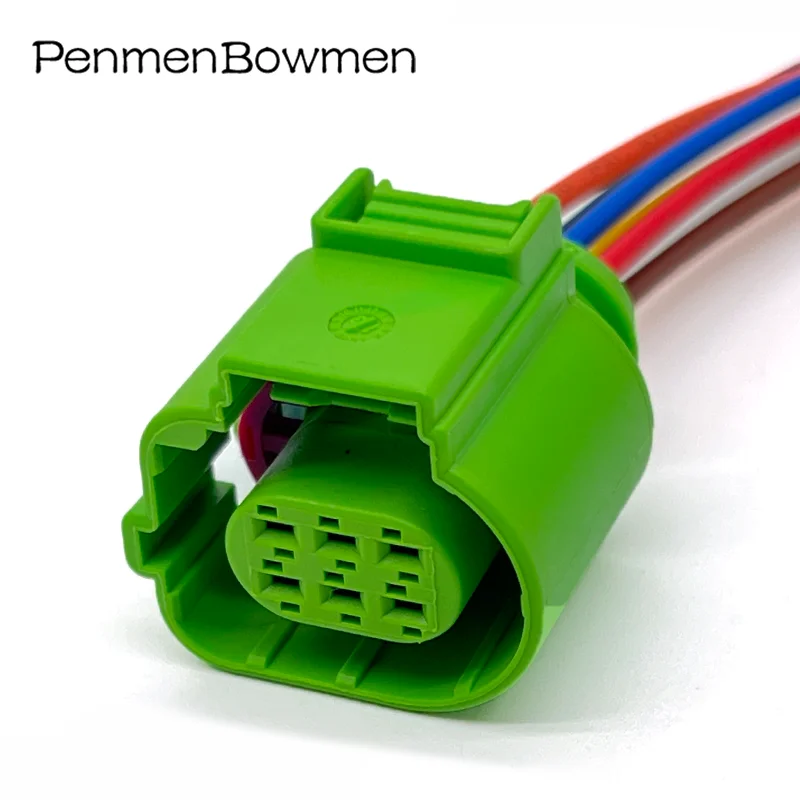 6-контактный автомобильный задсветильник фонарь, разъем дроссельной заслонки с кабелем, электронный водонепроницаемый Жгут для 4H0973713C FEP 42505600 42515600