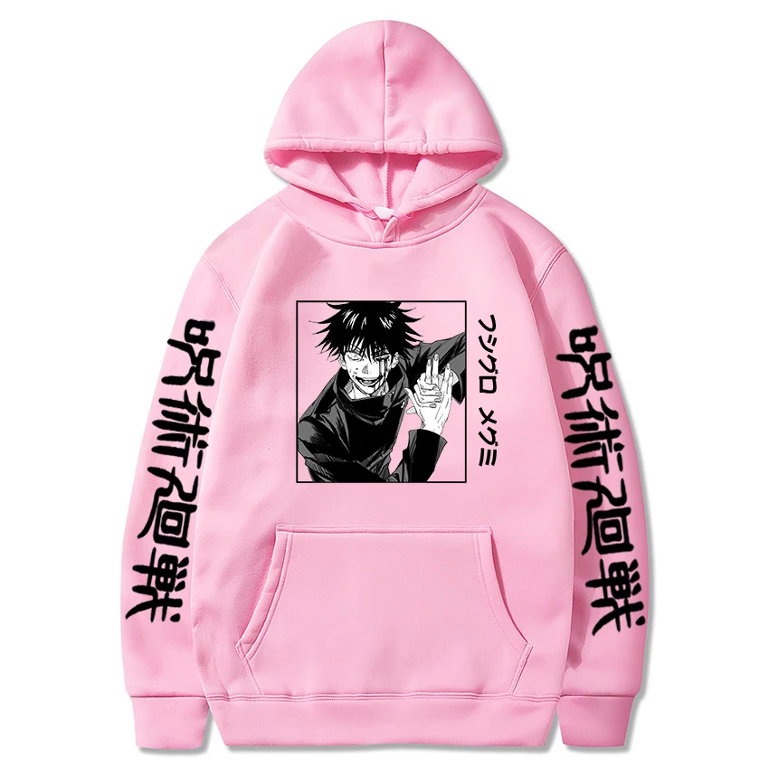 

2022 Cool Anime Hoodie Jujutsu Kaisen Fushiguro Megumi Manga Hoodies Man Women Pullover Fleece Sweatshirt Dropship Clot
