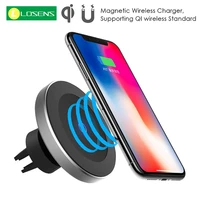magnetic wireless car charger for iphone 12 11 pro max xs xr 8 plus car phone wireless charger for samsung s20 s10 phone holder