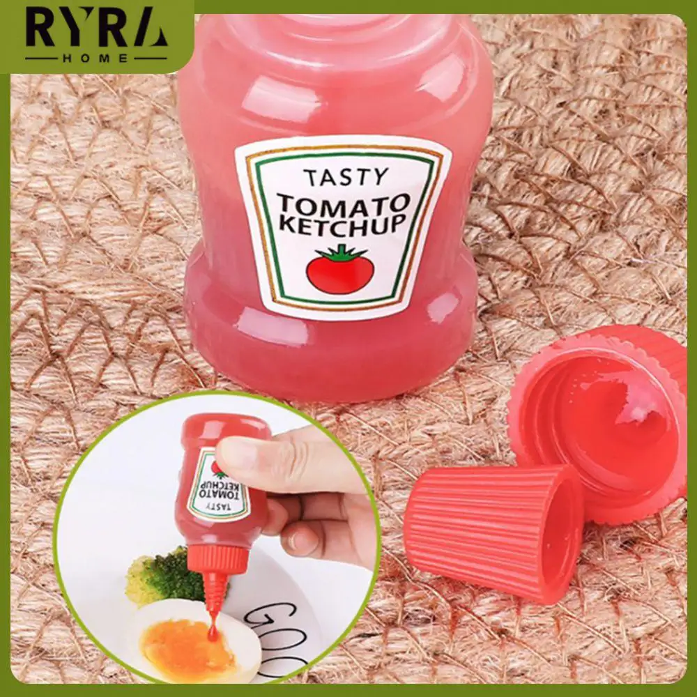 

2/3pcs Squeeze Bottle Transparent Portable Spices Bottle Oil Dispenser Small Kitchen Gadgets Mini Seasoning Storage Bottle