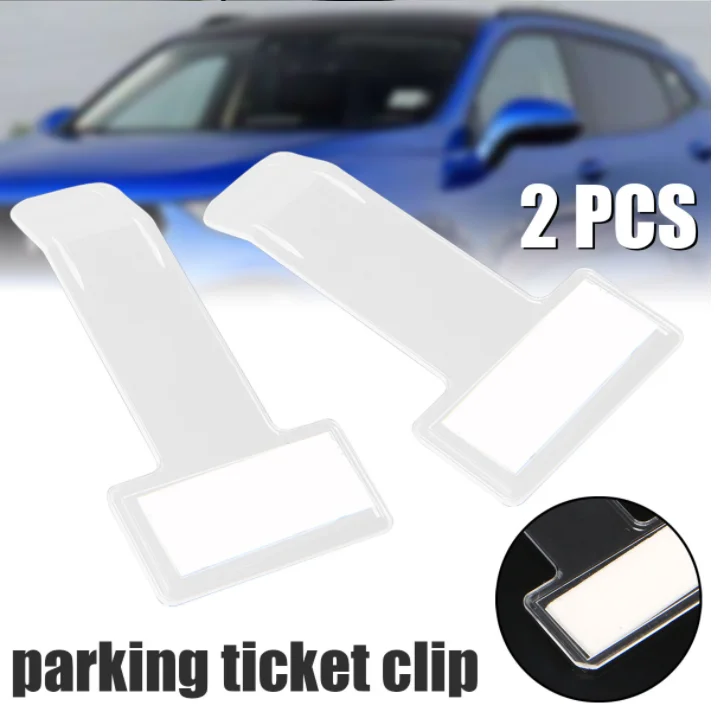 Parking time car ticket holder for Peugeot RCZ 206 207 208 301 307 308 406 407 408 508 2008 3008 4008 5008 images - 6