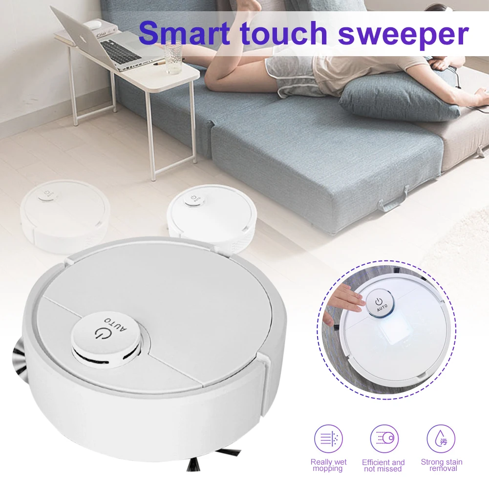 

Smart Robot Vacuum Cleaner Multifunctional Vaccum Cleaner USB Auto Cleaning Robot Suction Sweeper 3000Pa Dry Wet Strong Robots
