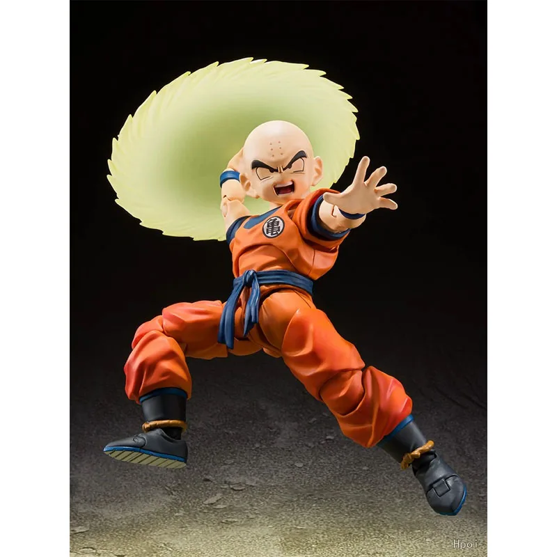 Фото Коллекционная фигурка Bandai 100% Оригинальная модель дракона SHF Криллин: Самый сильный человек на Земле, готовая модель, игрушка для мальчиков, подарок №5