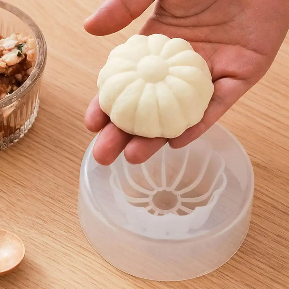 2pcs Kitchen DIY Pastry Pie Dumpling Maker Bun Mould Mold Steamed Stuffed Cake Mould Bun Manual Baozi Tools Baking Making P K1C2