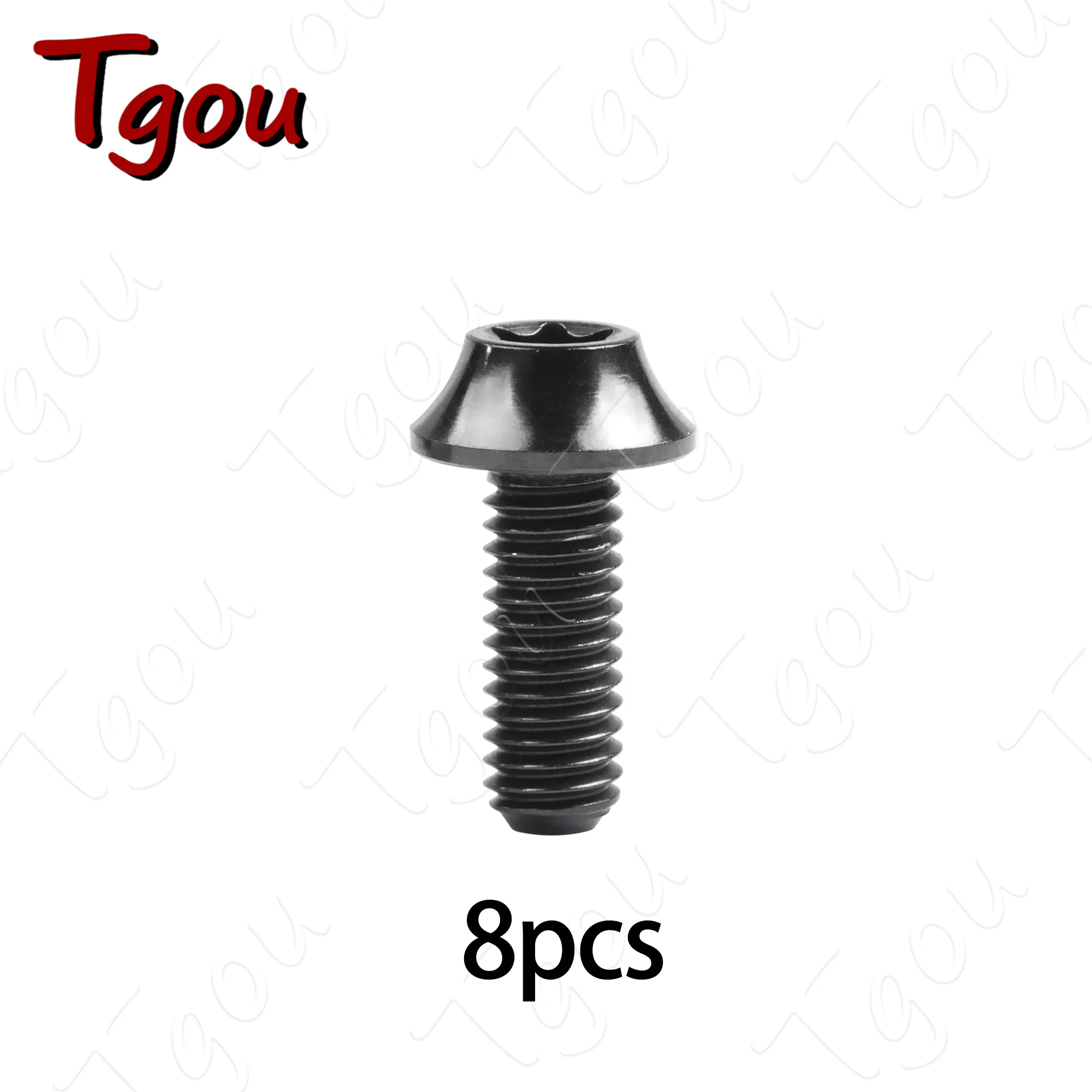 

Титановый болт Tgou M6x16/20 мм T30, винты с головкой Torx для мотоцикла, велосипеда, 8 шт.