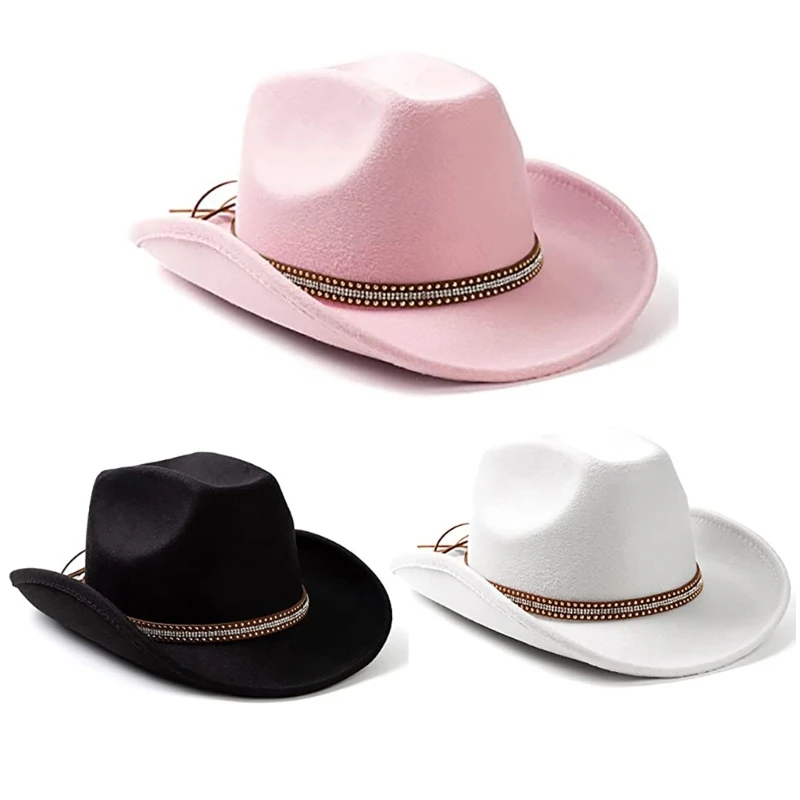 

Simple Cowboy Hat Music Festivals Cap for Actor Actress Stage Shows