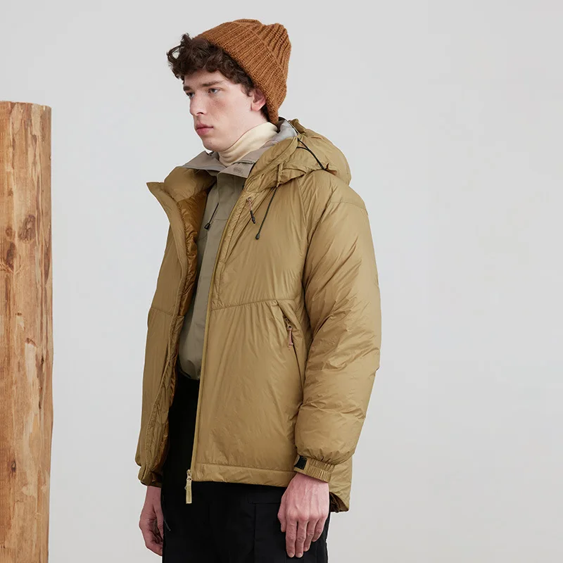 Рисунок 3 - Теплая зимняя пуховая куртка с капюшоном