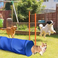professional dog agility equipment kitpet obstacle course training equipment set for large and small dogs and beginners