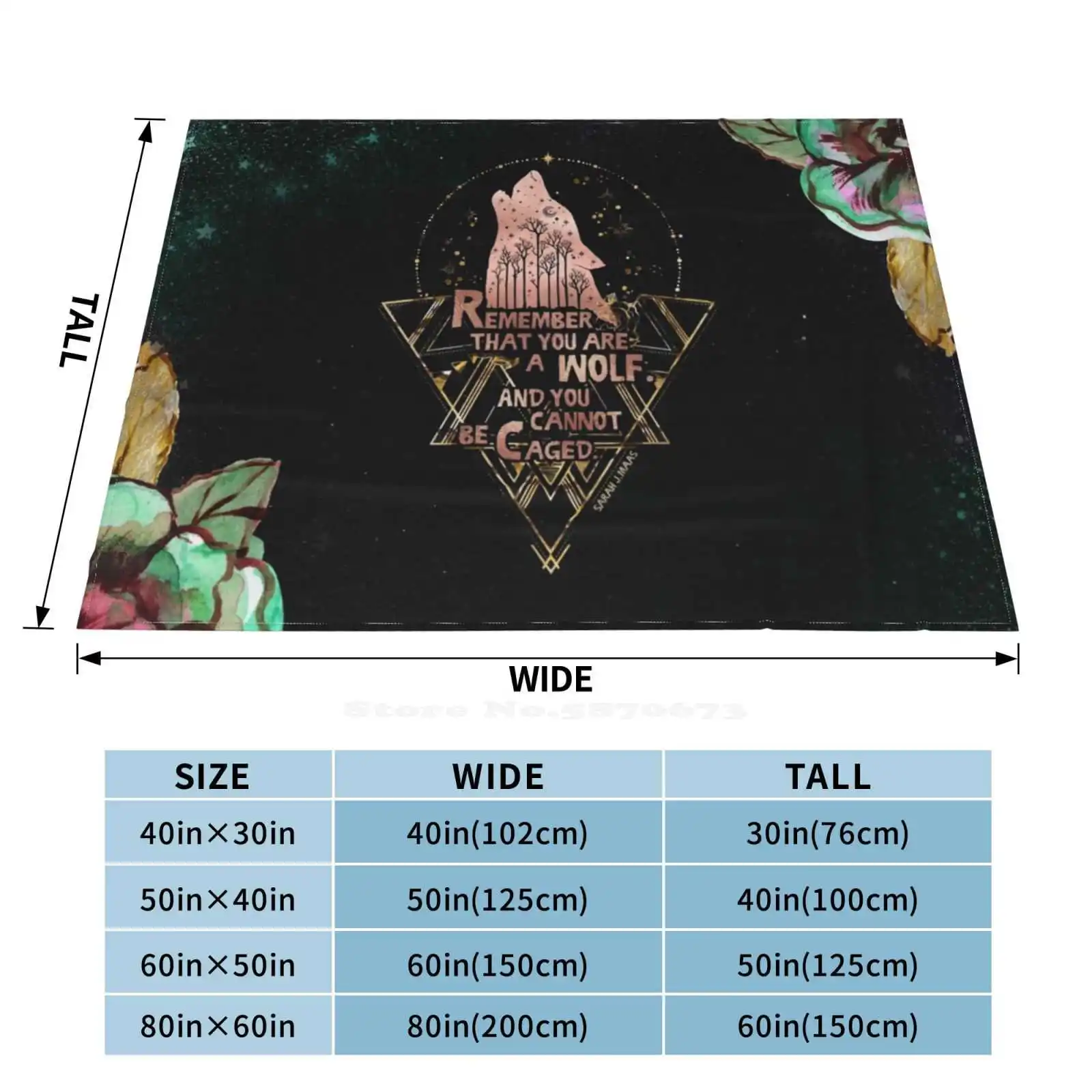 Acowar-Wolf трендовый стиль забавное модное мягкое одеяло книги волк читает