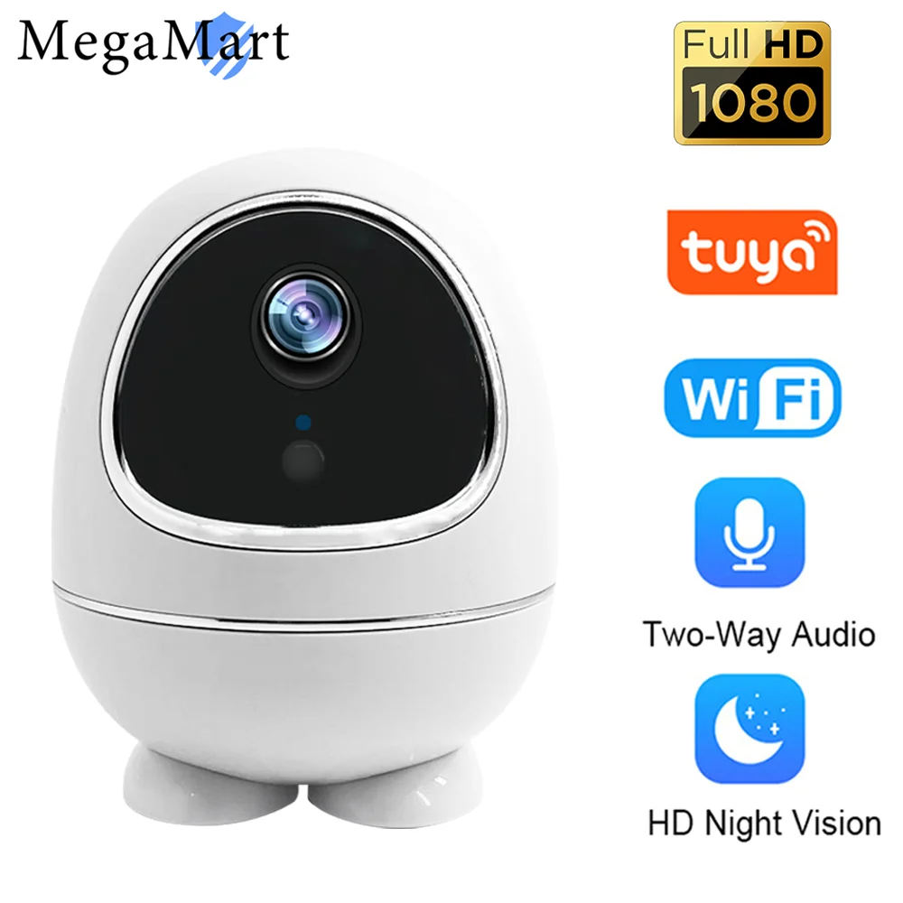 

Wifi Camera IP Monitor 2MP Mini Outdoor WaterProof IP66 Security Surveil Cameras Wireless 6000mAh Battery Cam 1080P 2.4G Tuya