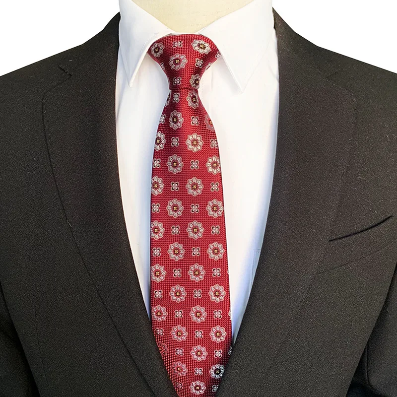 Роскошные шелковые галстуки 8 см для мужчин, Свадебный галстук, дизайнерские аксессуары для мужчин, Элегантные галстуки для мужчин