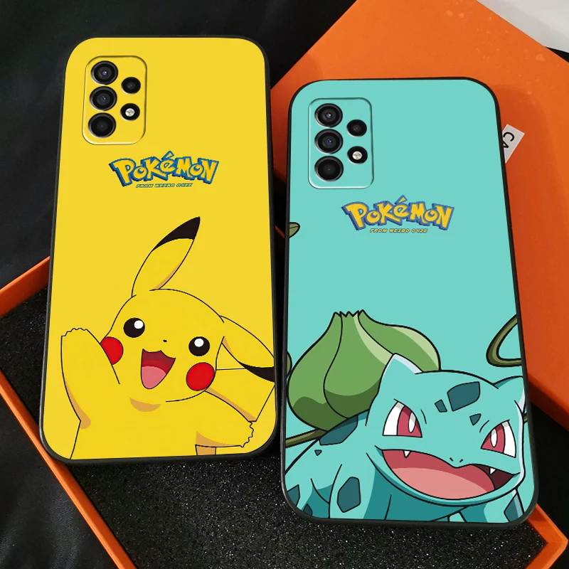 

Cartoon Pokémon Phone Case For Samsung Galaxy S20 S20 FE S20 Lite S20 Ulitra S21 S21 FE S21 Plus S21 Ultra Liquid Silicon Back