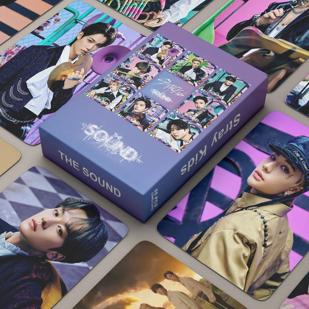 

55pcs/set Kpop Stray Kids New Album CIRCUS Lomo Card StrayKids Photocards Photo Print Cards Boys Group Poster Picture Fans Gifts