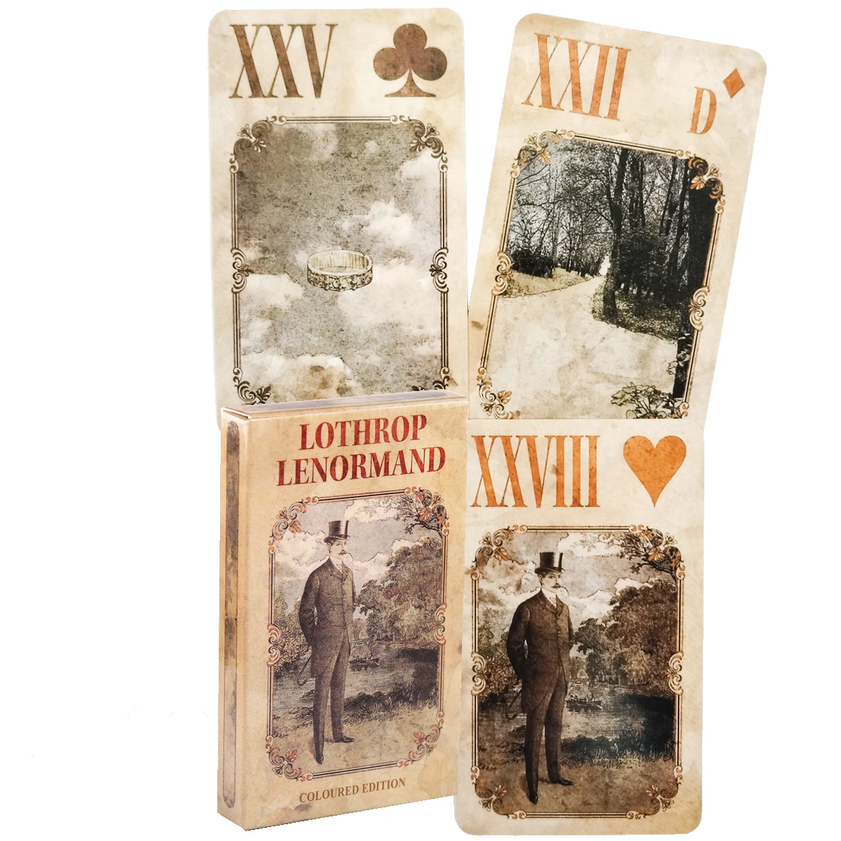 

Lothrop Lenormand настольная игра для отдыха и вечерние, высокое качество, пророчество, таро, колода PDF, руководство для начинающих