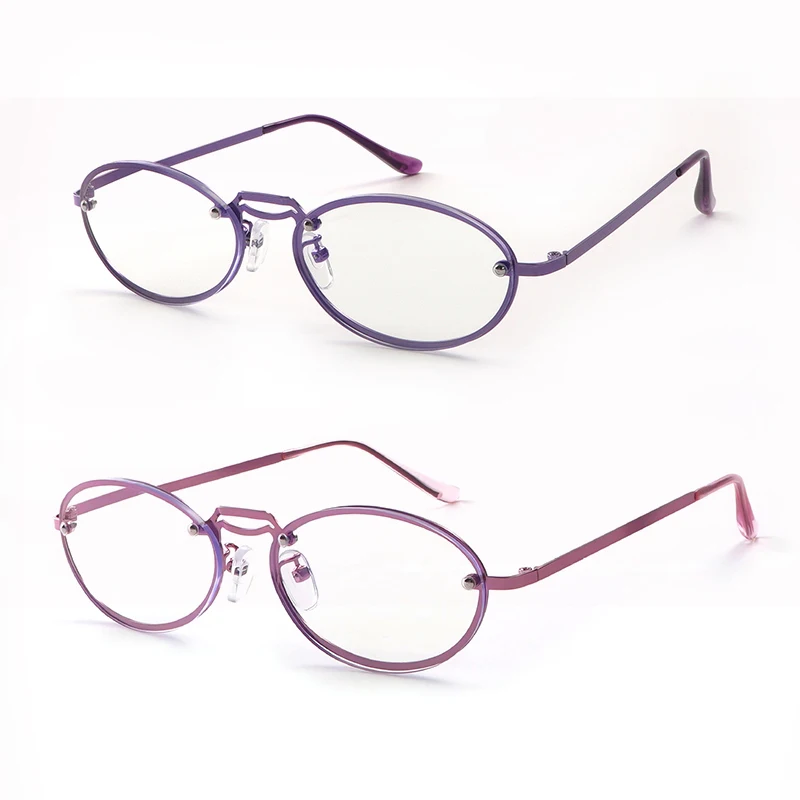 Женские Овальные антибликовые очки для чтения с защитой от синего света