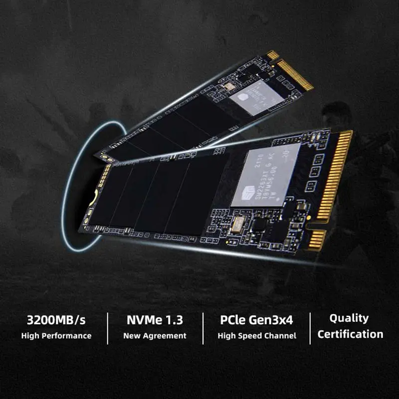 Твердотельный Накопитель Casper Pcie 3.0 Ssd M.2 — 256 Гб 3000 Мб/с Для Игрового Ноутбука