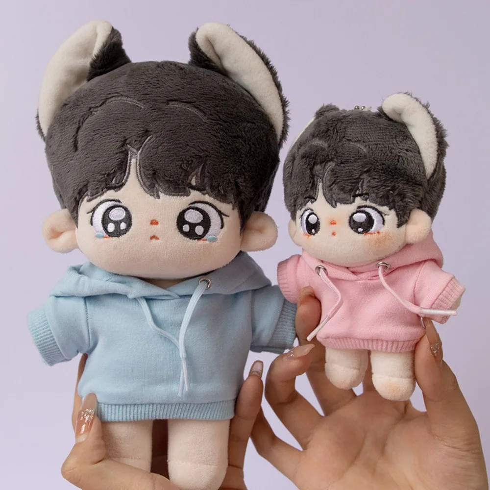 

Handmade Fashion Clothes Hoodies For 10/15cm/20cm Cotton Dolls Sweatshirt Outfits For 1/12 BJD Dolls Top For 1/11 1/12 OB11