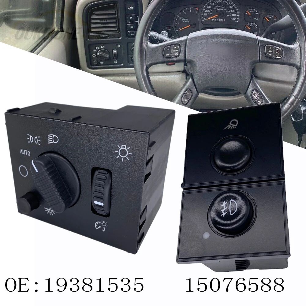 

Фонарь для противотуманных фар, переключатель для грузовых фар для Chevrolet Chevy, Silverado, внедорожник, Тахо, лавина, GMC, Sierra Yukon, аксессуары