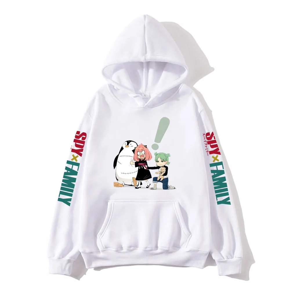 

Spy X Family Hoodies Kawaii Anya Forger Sweatshirt Long Sleeve Anime Women Clothing Streetwear Kpop Top Y2k Clothes Men Sudadera